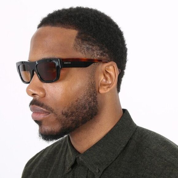 NEW GUCCI SUNGLASSES GG1301S 004 BLACK MEN EYEWEAR